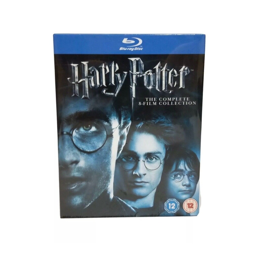 New/Sealed-Harry Potter-The Complete 8-FILM Blu-ray‎ Collection Set